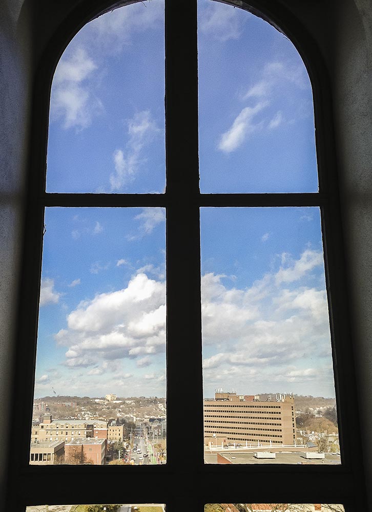 Hall of Languages Window (Photo by Francis DiClemente)